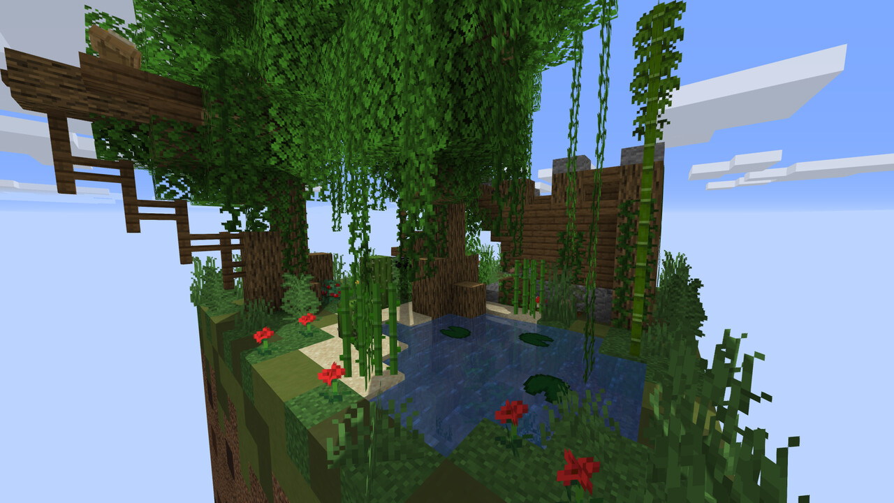 How to get skyblock on minecraft singleplayer loparcade