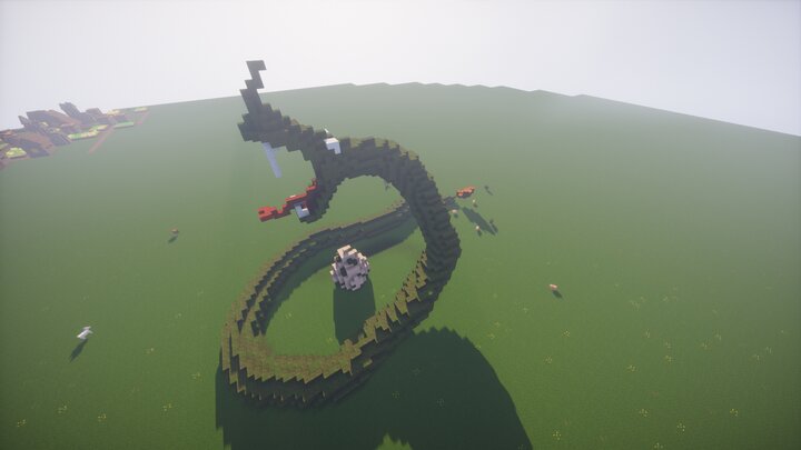 Giant Mother-Python Minecraft Map