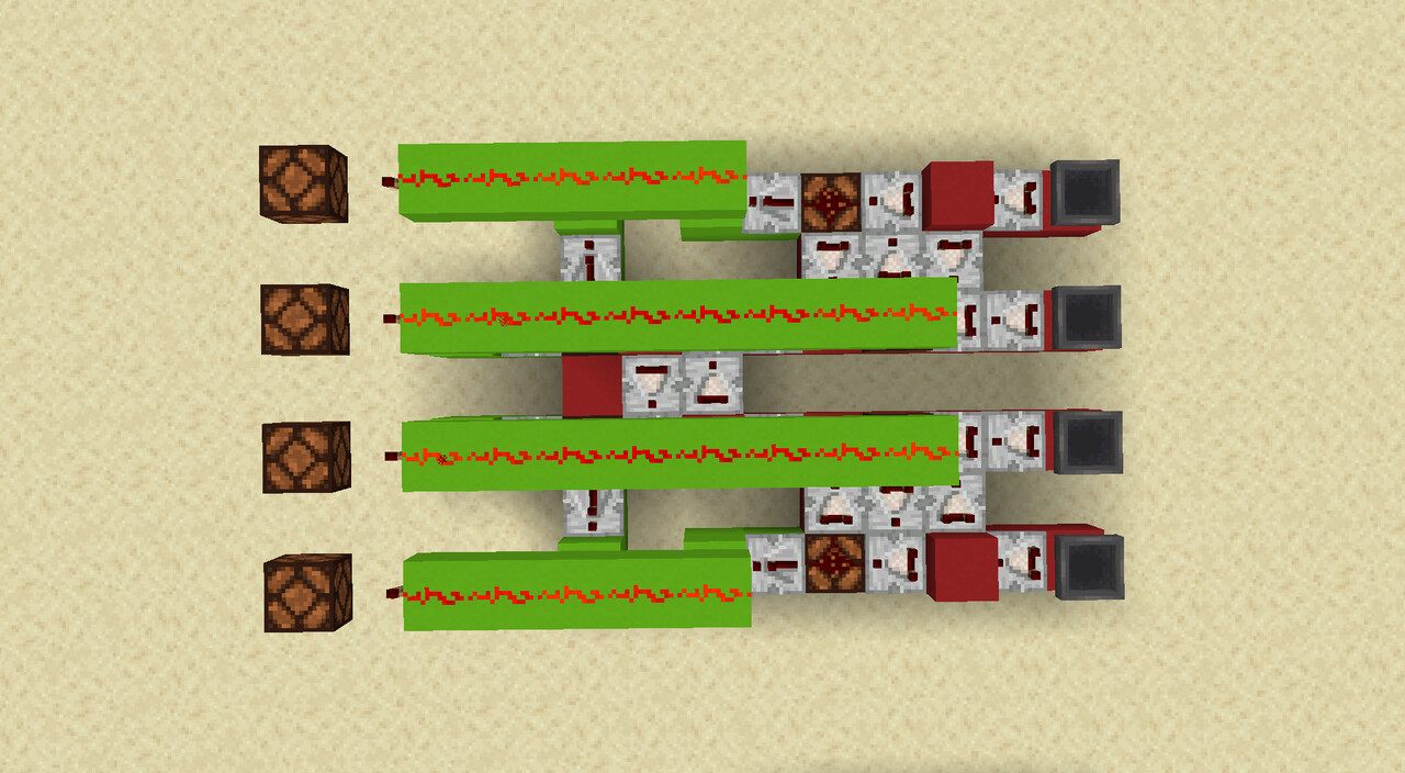 Signal Strength Sorter Minecraft Map