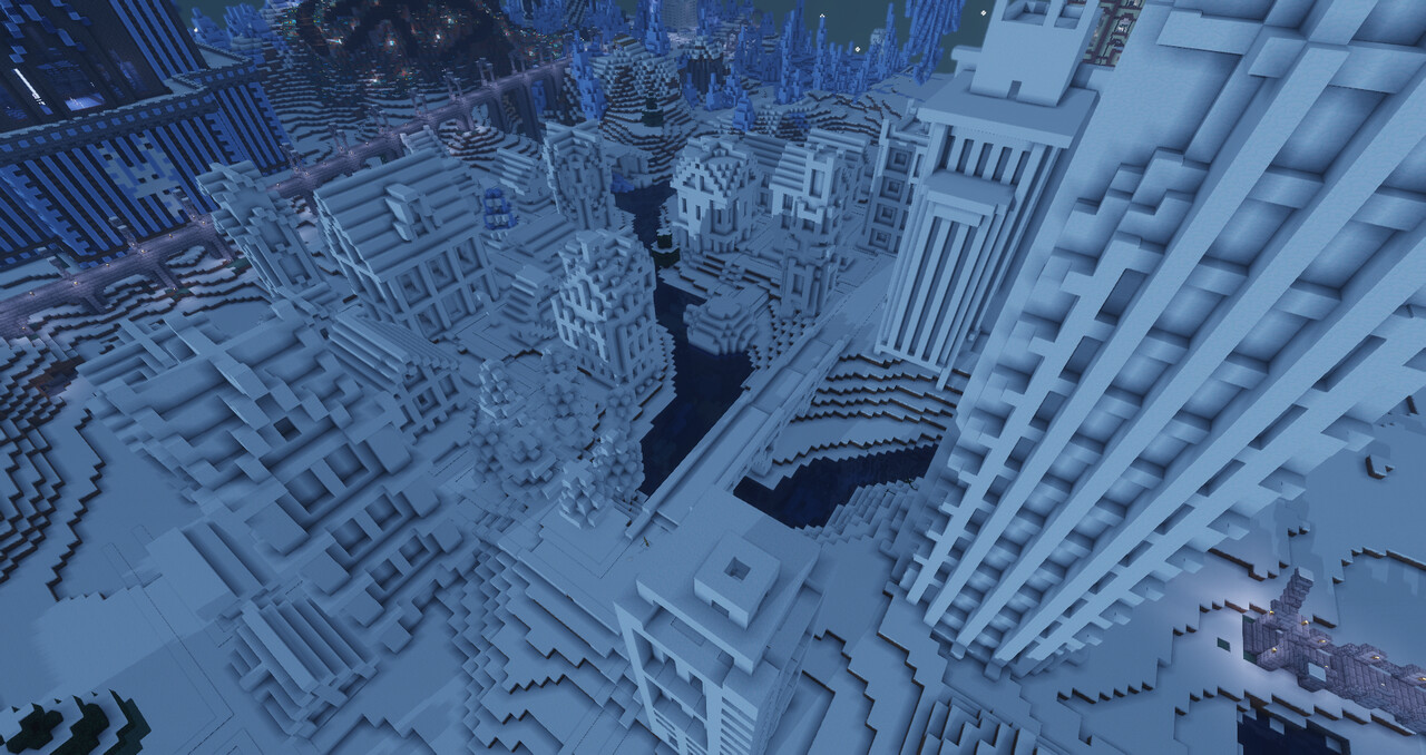 Snow village Minecraft Map