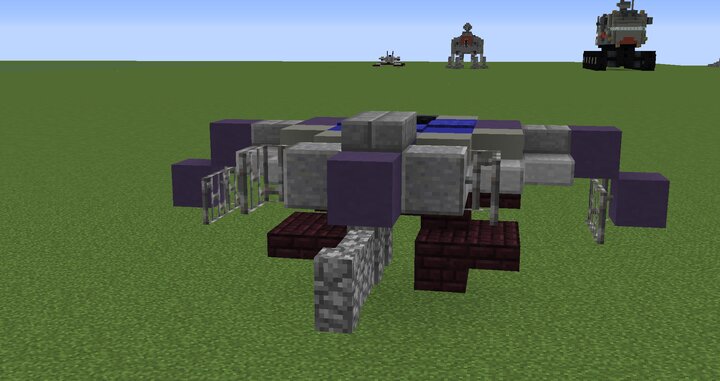 HMP droid gunship | Minecraft 1.12.2 HMP droid gunship | Minecraft 1.12.2
