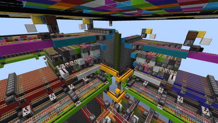 32 Colour Display Minecraft Map