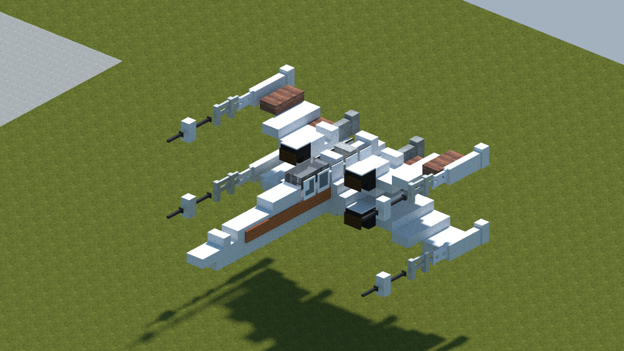 StarWars T65B Xwing starfighter [With Download] Minecraft Map