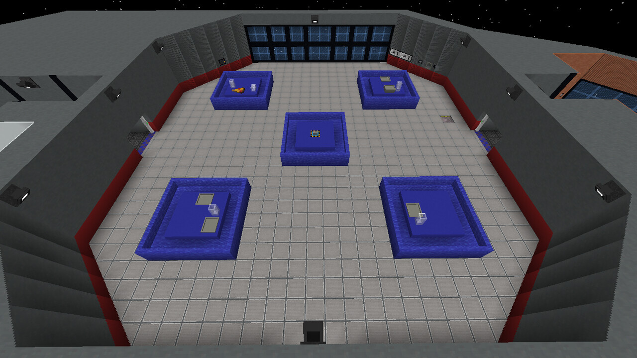 Among Us map (The Skeld) 1.12.2 Minecraft Map