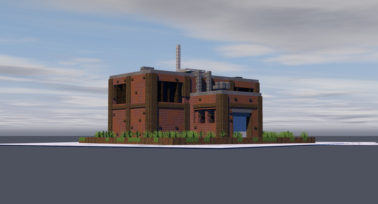 Small Industrial Building Minecraft Map