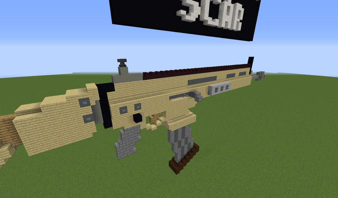 FORTNITE SCAR | Assault Rifle (Epic - Legendary - Mythic) Minecraft Map
