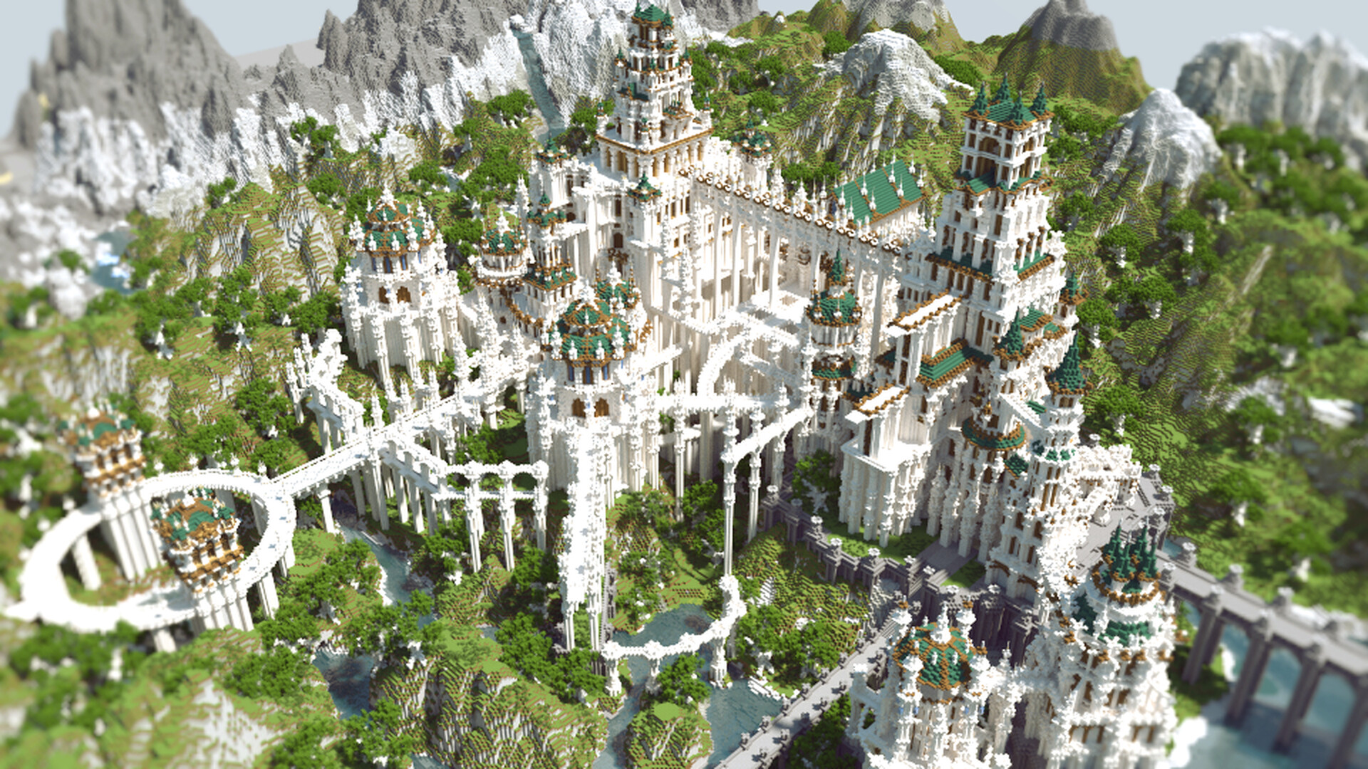 fantasy castle 21_01 Minecraft Map