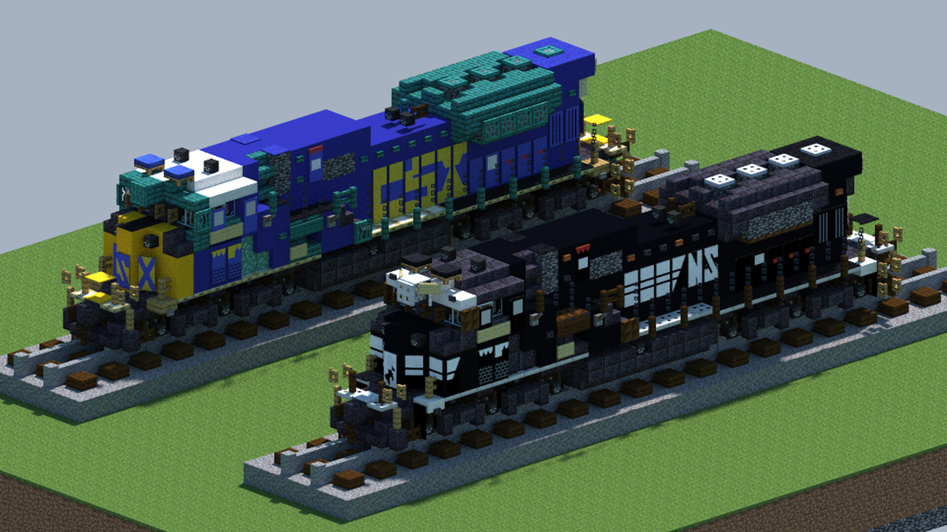 EMD SD80MAC Diesel [With Download] Minecraft Map