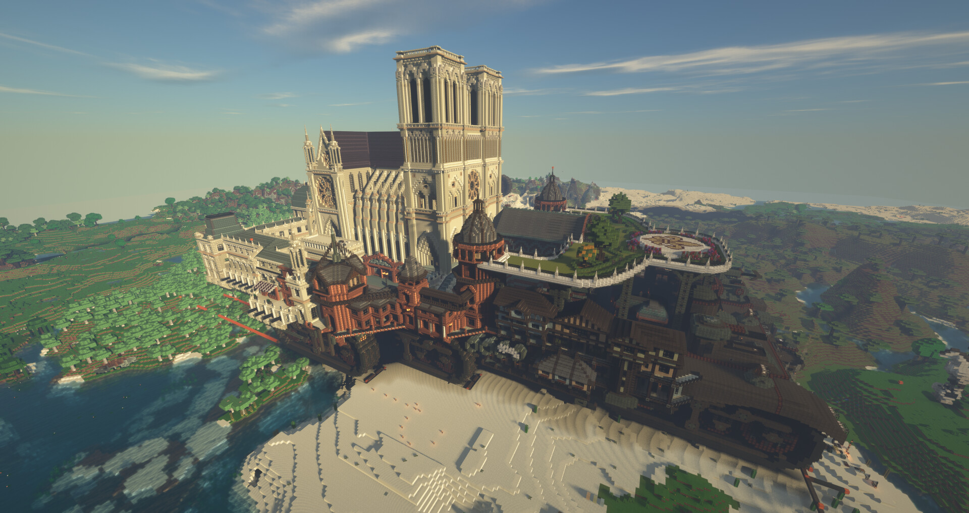 Traction City Paris Minecraft Map