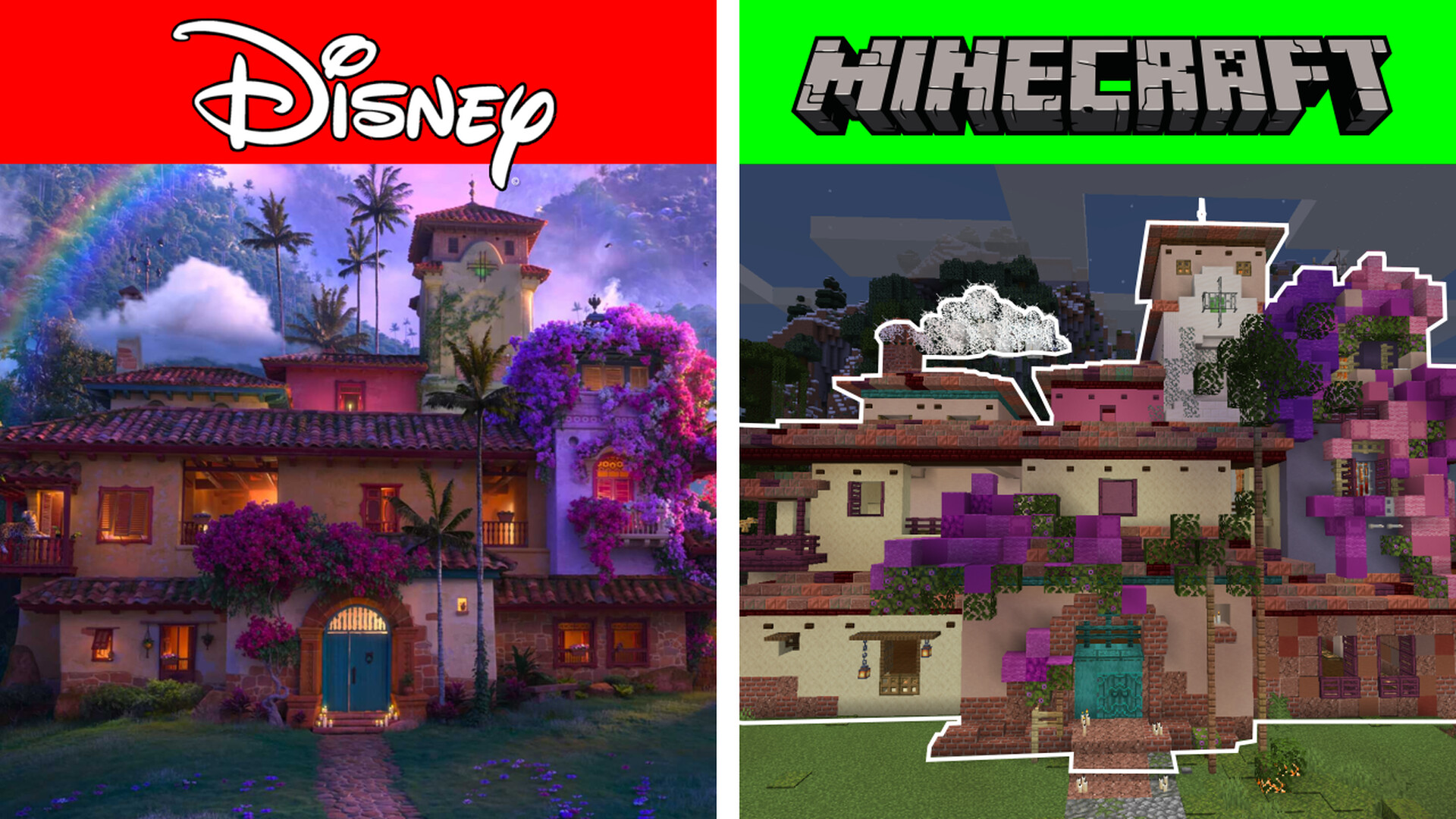 Disney Encanto [Magical House in Minecraft] Minecraft Map