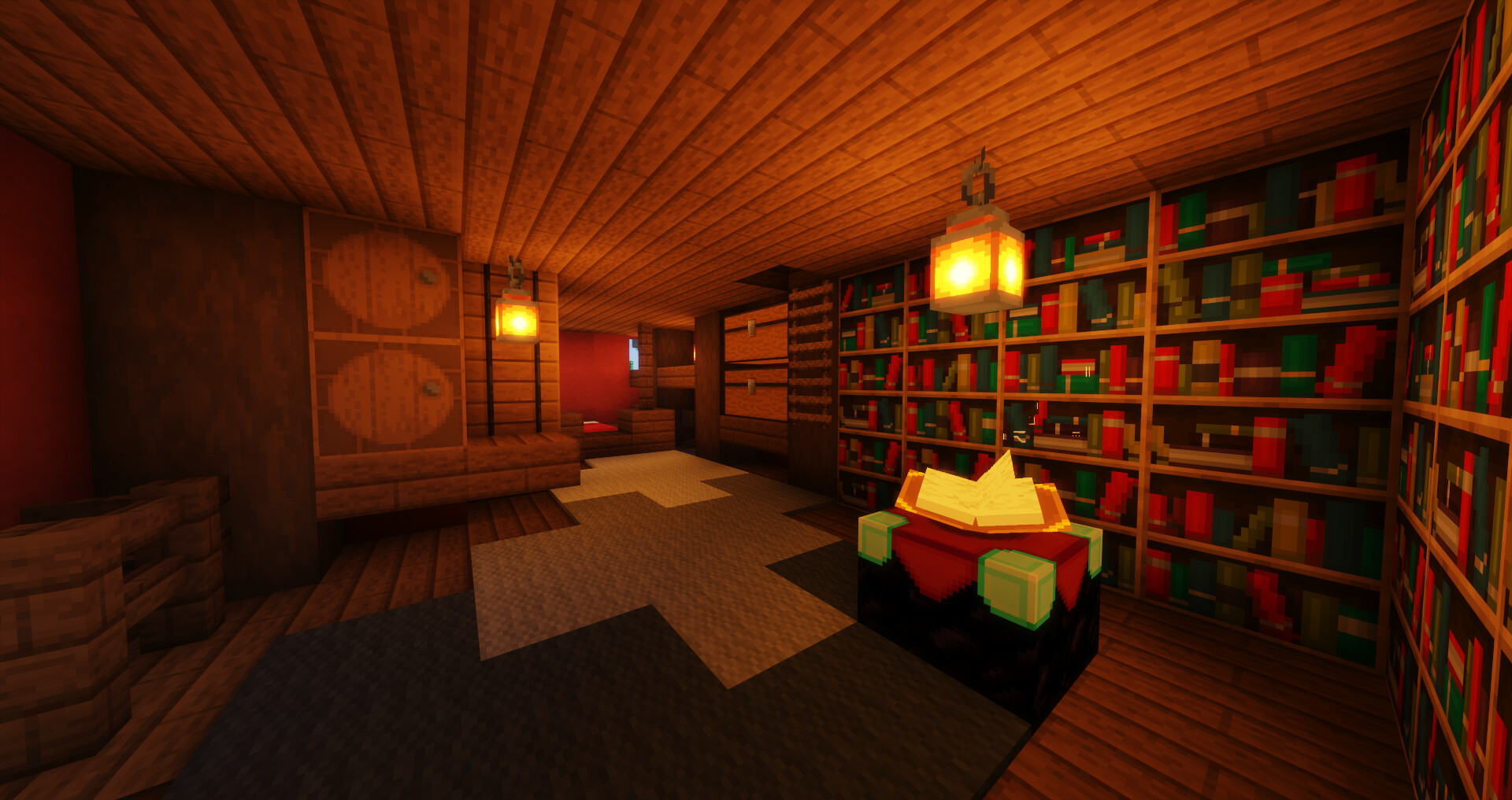 Medieval Red House Minecraft Map