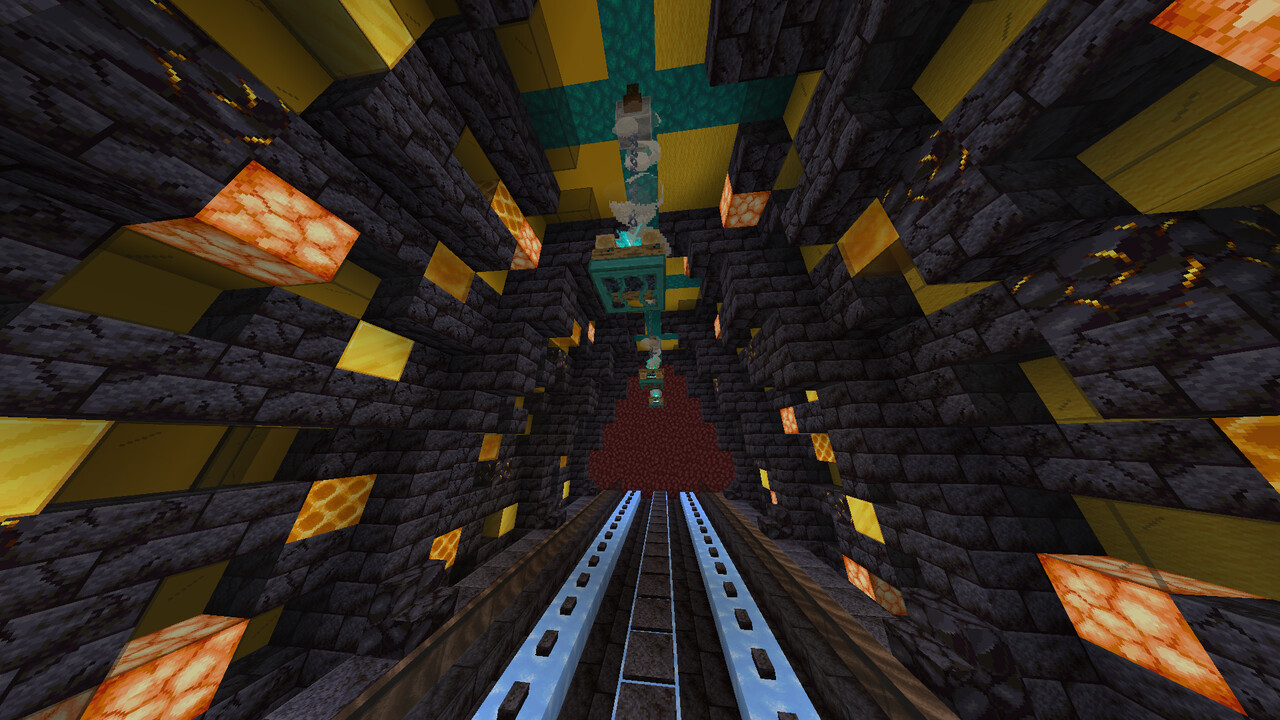 My hyperloop in nether 1.16 Minecraft Map