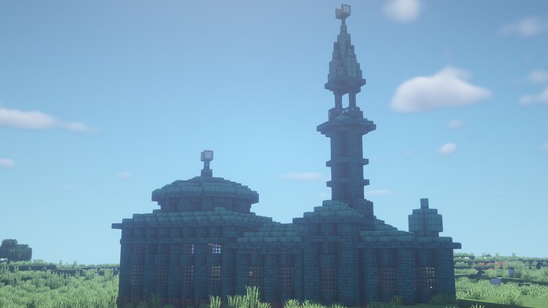 Мечеть (деревянная) по улице Гагарина (Семипалатинск) Minecraft Map