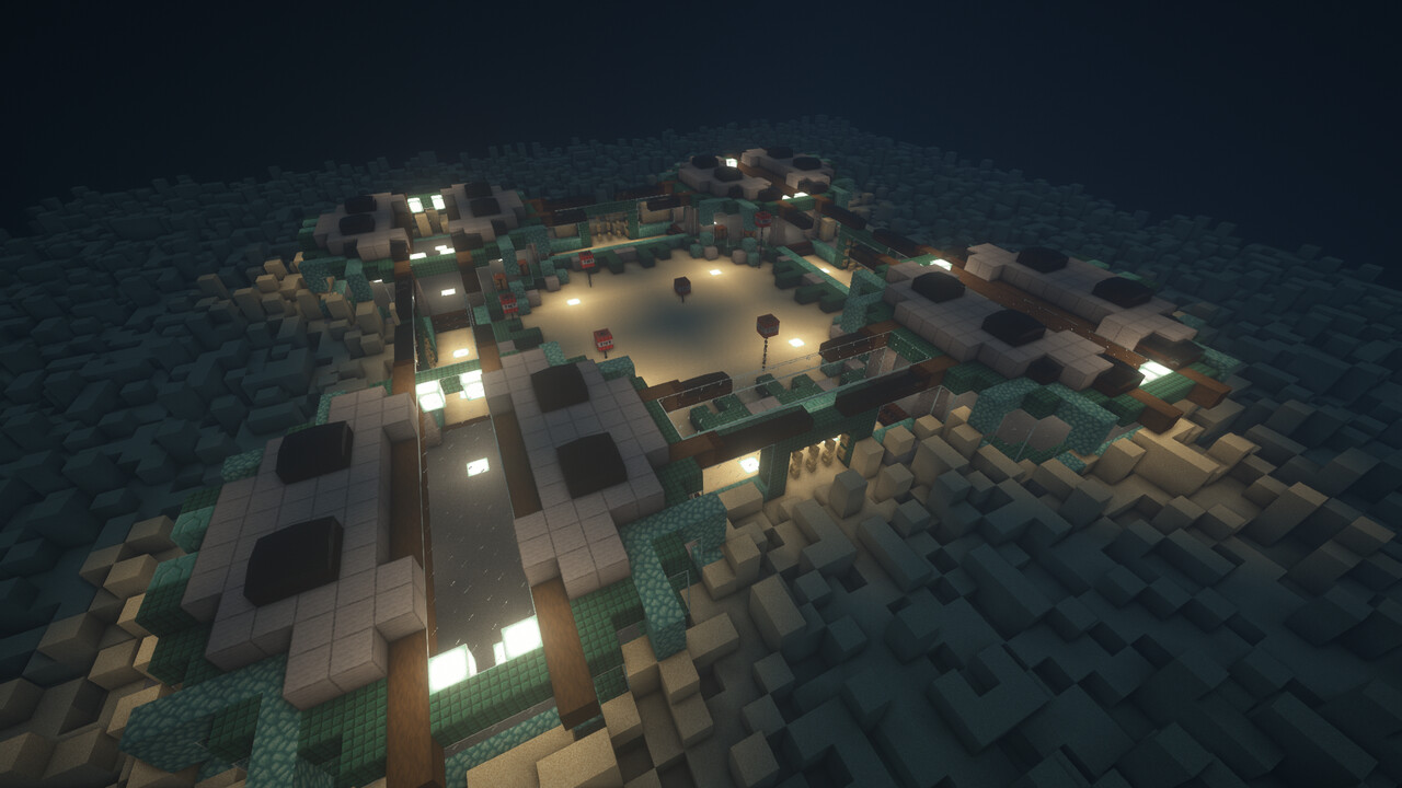 UnderWater Base 3 Minecraft Map