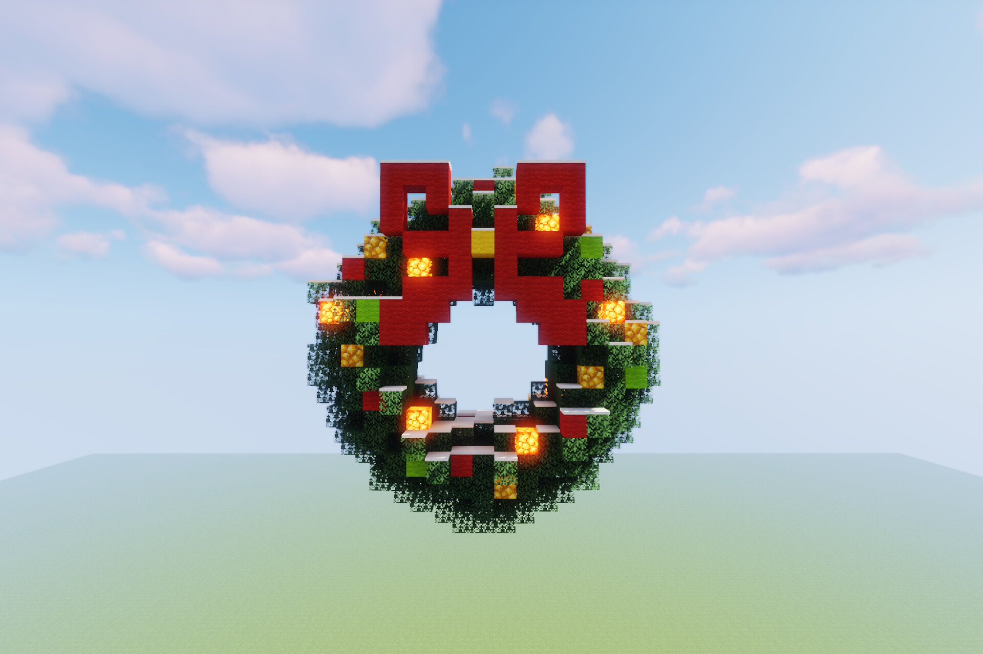 Christmas Wreath Minecraft Map