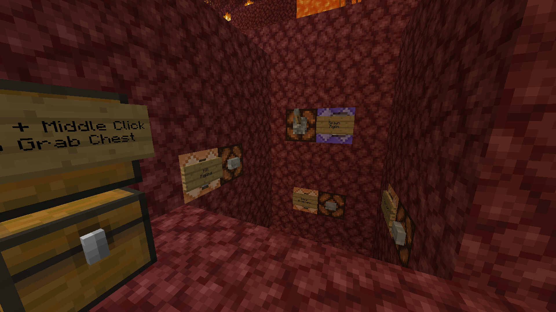 Better Ruined Nether Portal (+Piglin Loot Getter for Creative) Minecraft Map