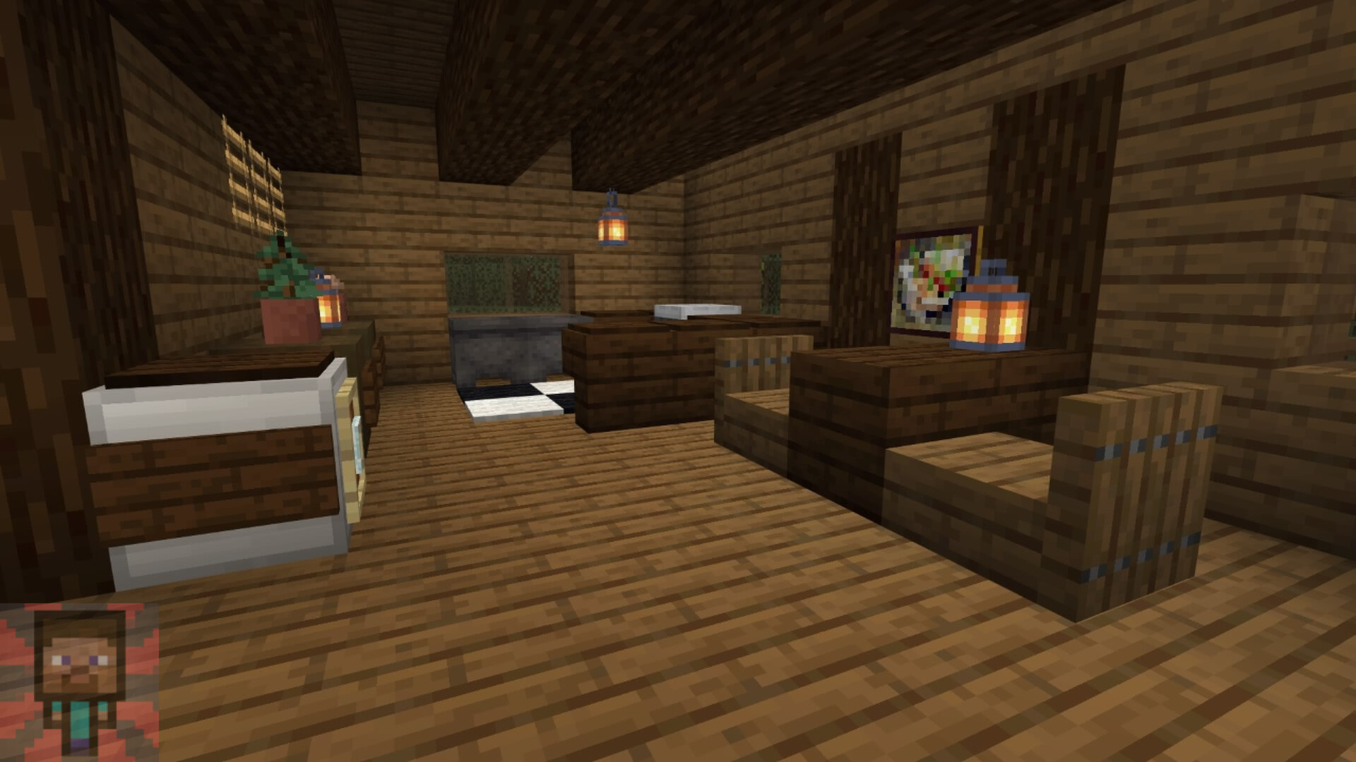 Hoppers Cabin from Stranger Things!! Minecraft Map