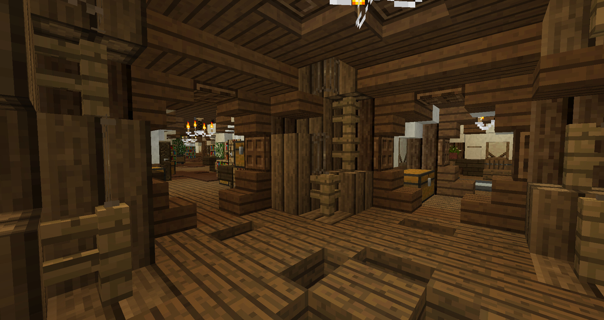 Interior Of Bagend Minecraft Map