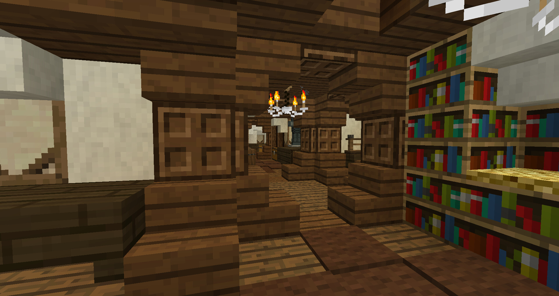 Interior Of Bagend Minecraft Map