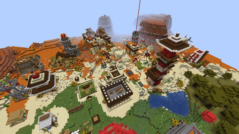 Chapati Loggy Dubai City Recreate Minecraft Map