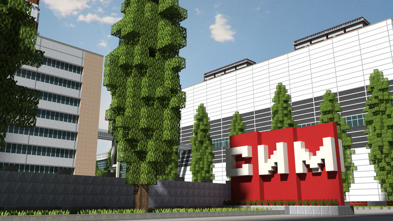 Soviet Metallurgical Plant "Sickle and Hammer" Minecraft Map