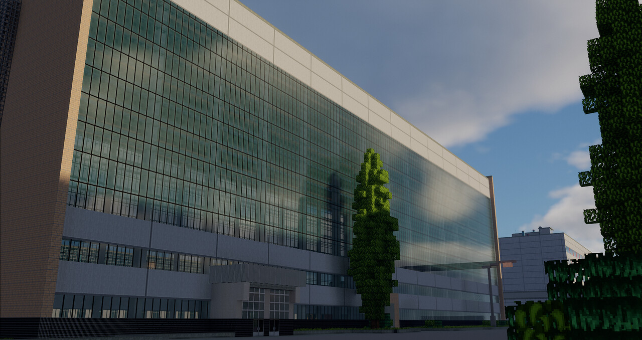 Soviet Metallurgical Plant "Sickle and Hammer" Minecraft Map