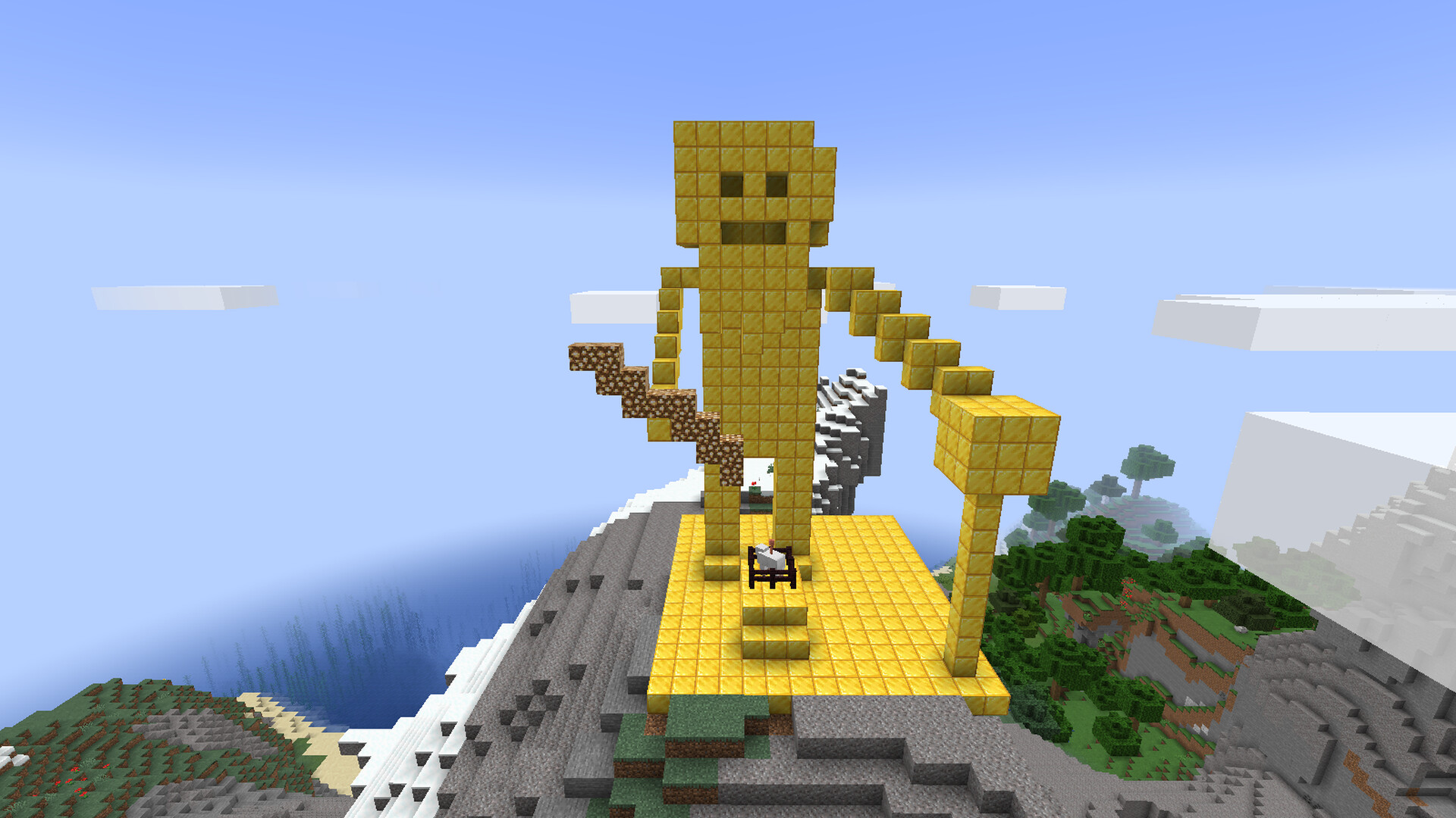 Statue Of Zeus Minecraft Map