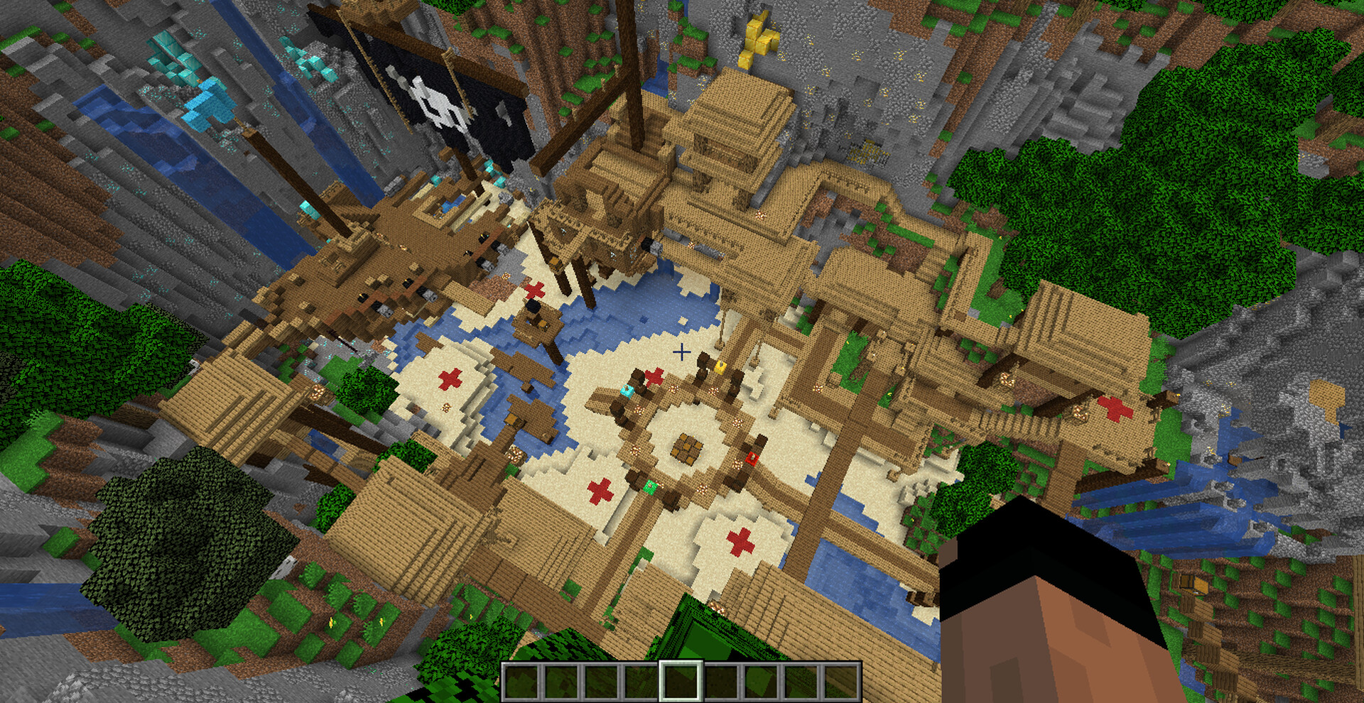 battle minigame Minecraft Map