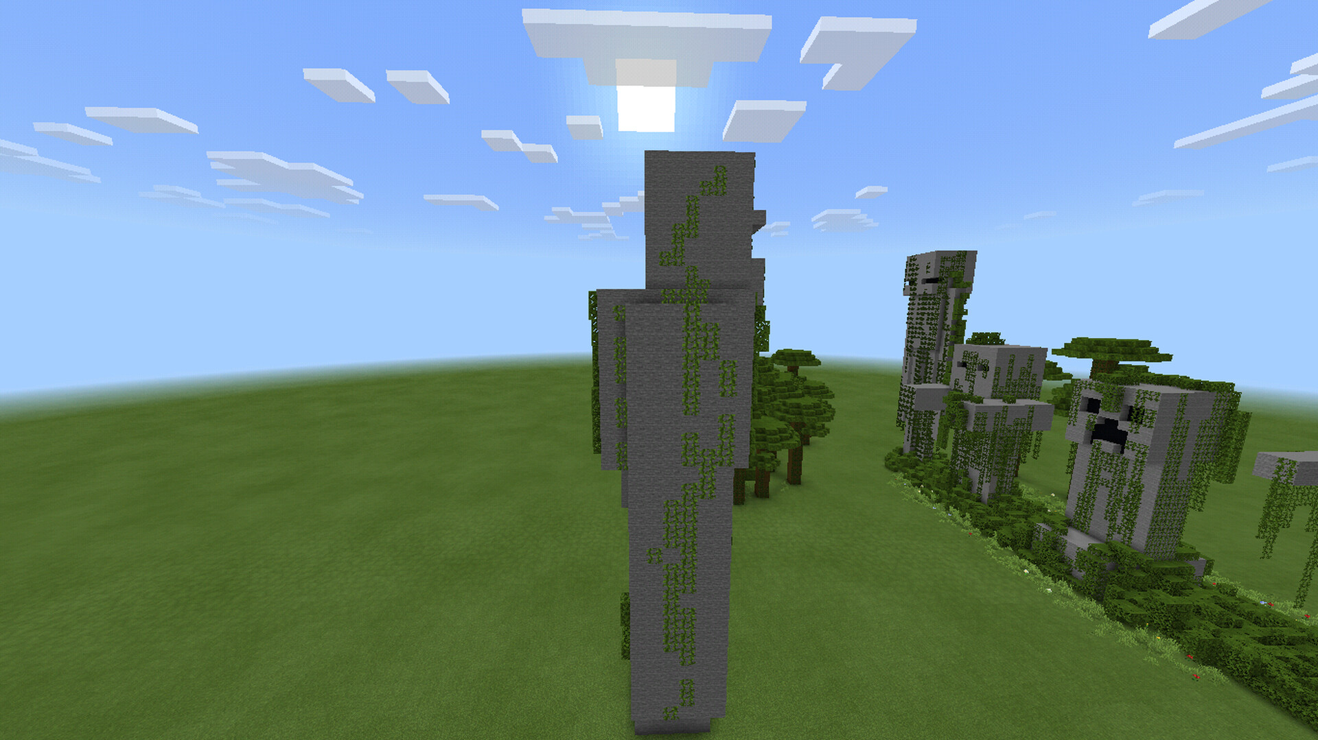 Iron Golem Statue Minecraft Map