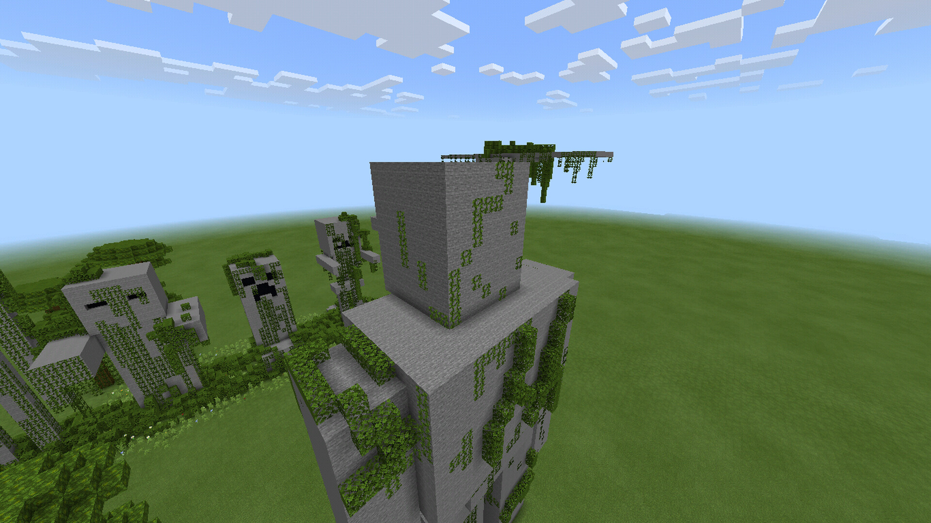 Iron Golem Statue Minecraft Map