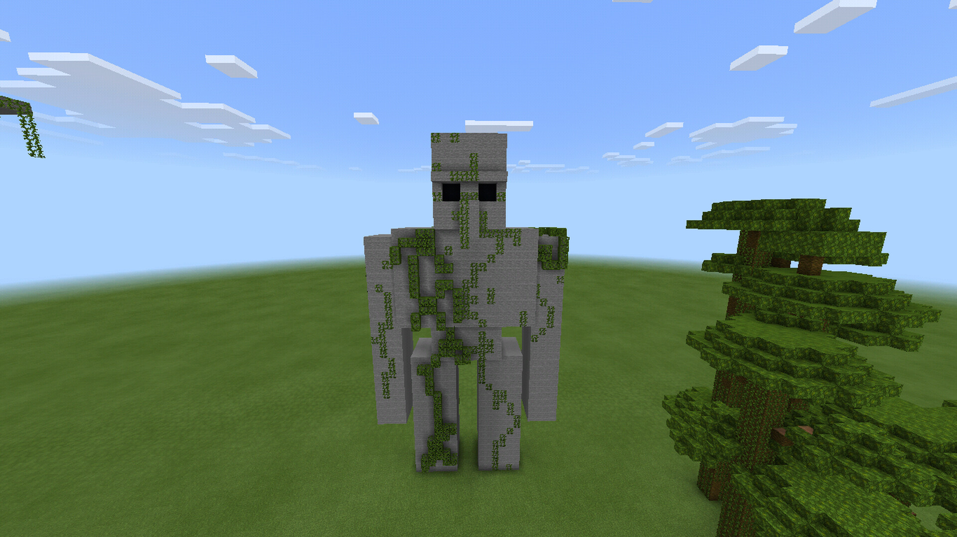 Iron Golem Statue Minecraft Map