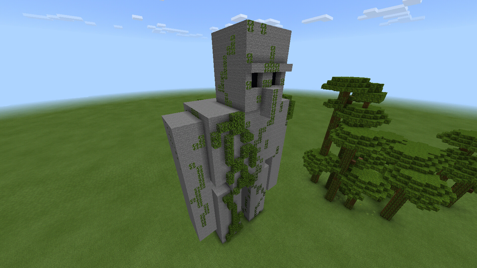 Iron Golem Statue Minecraft Map