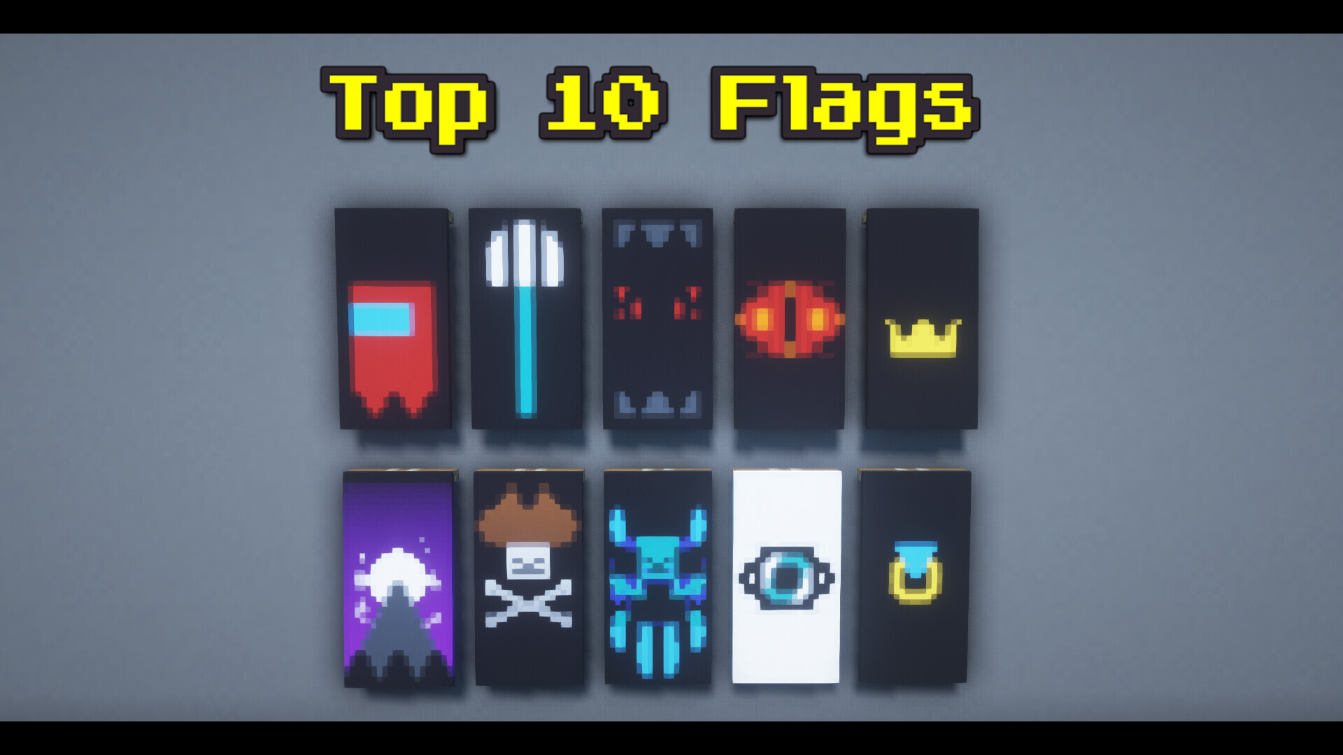 Top 10 Cool Banners Minecraft Map