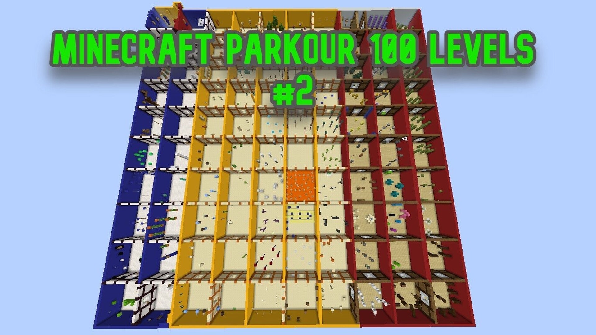 Parkour 100 Levels 2 Minecraft Map Parkour 100 Levels 2 Minecraft Map