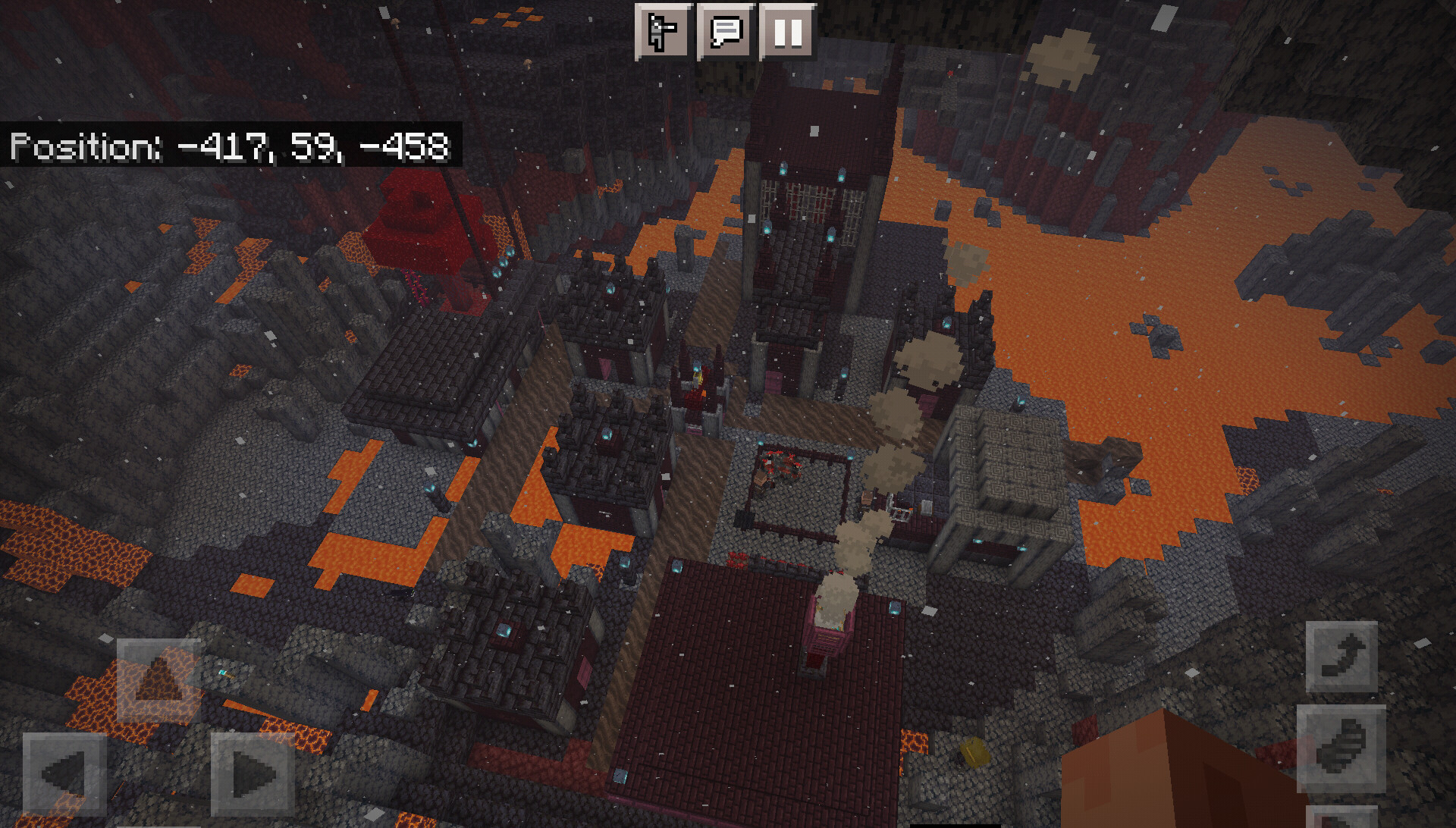 Nether Village Minecraft Map