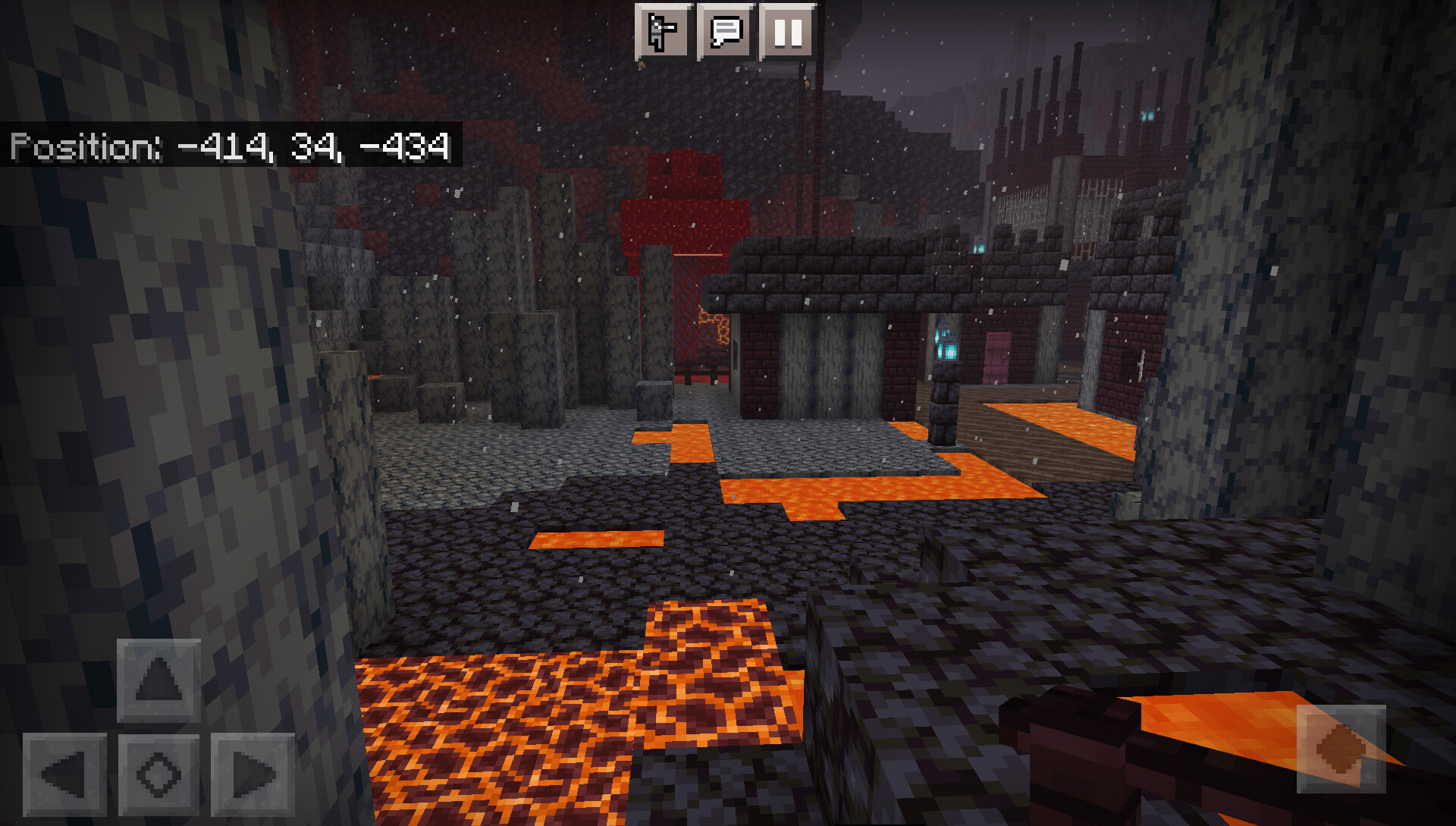 Nether Village Minecraft Map