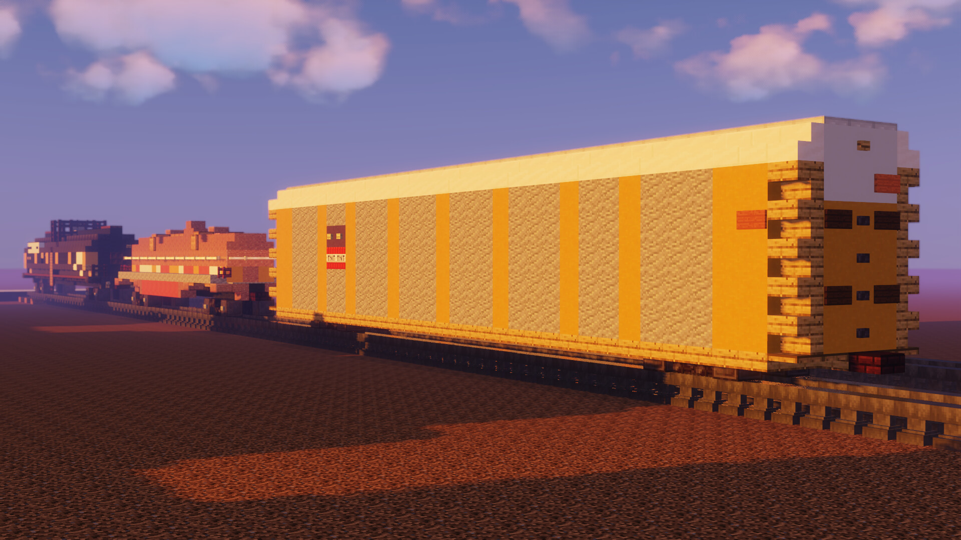 Rolling Stock Procor Tanker, Coil Car, UP Autorack Minecraft Map