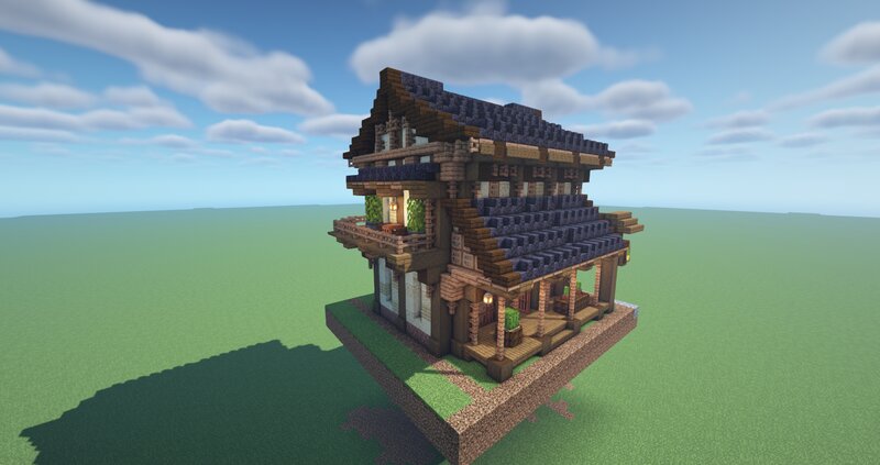 Japanese Cactus Shop with Farm Minecraft Map japanese-cactus-shop-with-farm-minecraft-map