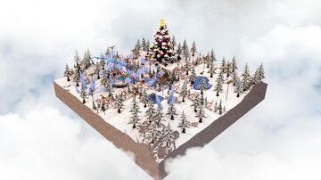 ❄️Christmas KitMap Warzone & Spawn |500x500|❄️ Minecraft Map & Project