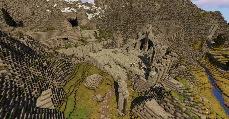 Skyrim Nordic Ruins Map Rannveig's Fast, Nordic Ruin (Skyrim Tes) Minecraft Map