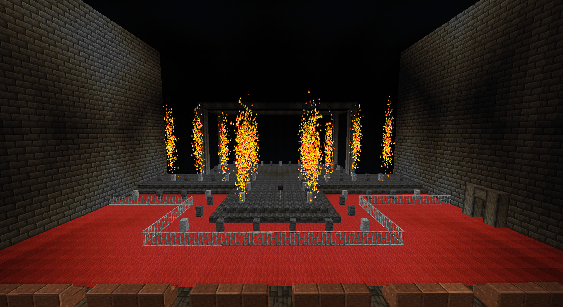 Stage for concerts or whatever (WITH WORKING COMMANDS) Minecraft Map