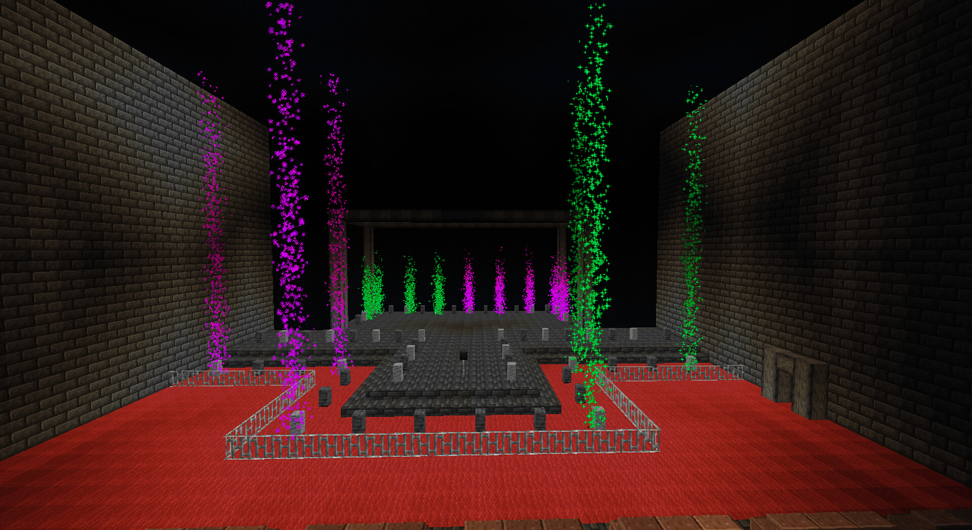 Stage for concerts or whatever (WITH WORKING COMMANDS) Minecraft Map