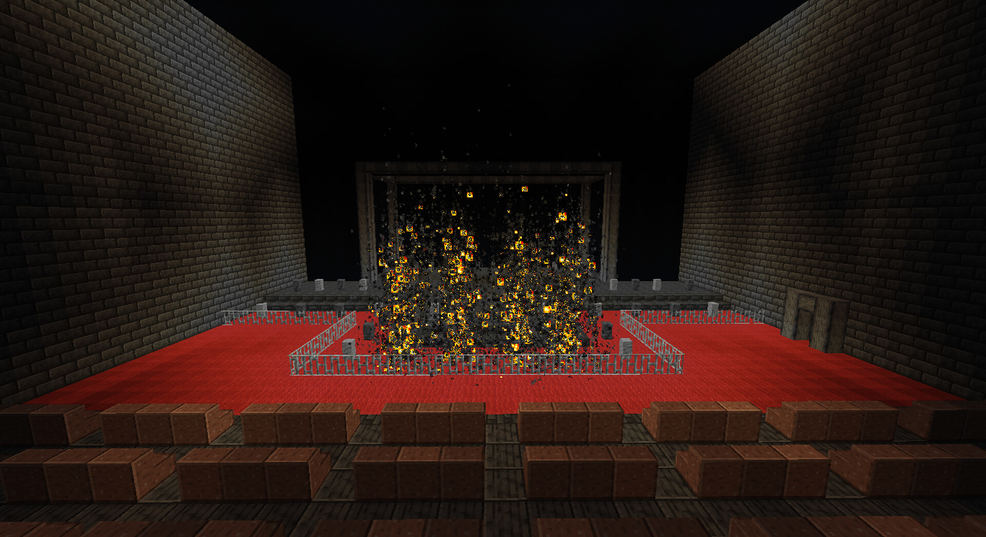 Stage for concerts or whatever (WITH WORKING COMMANDS) Minecraft Map