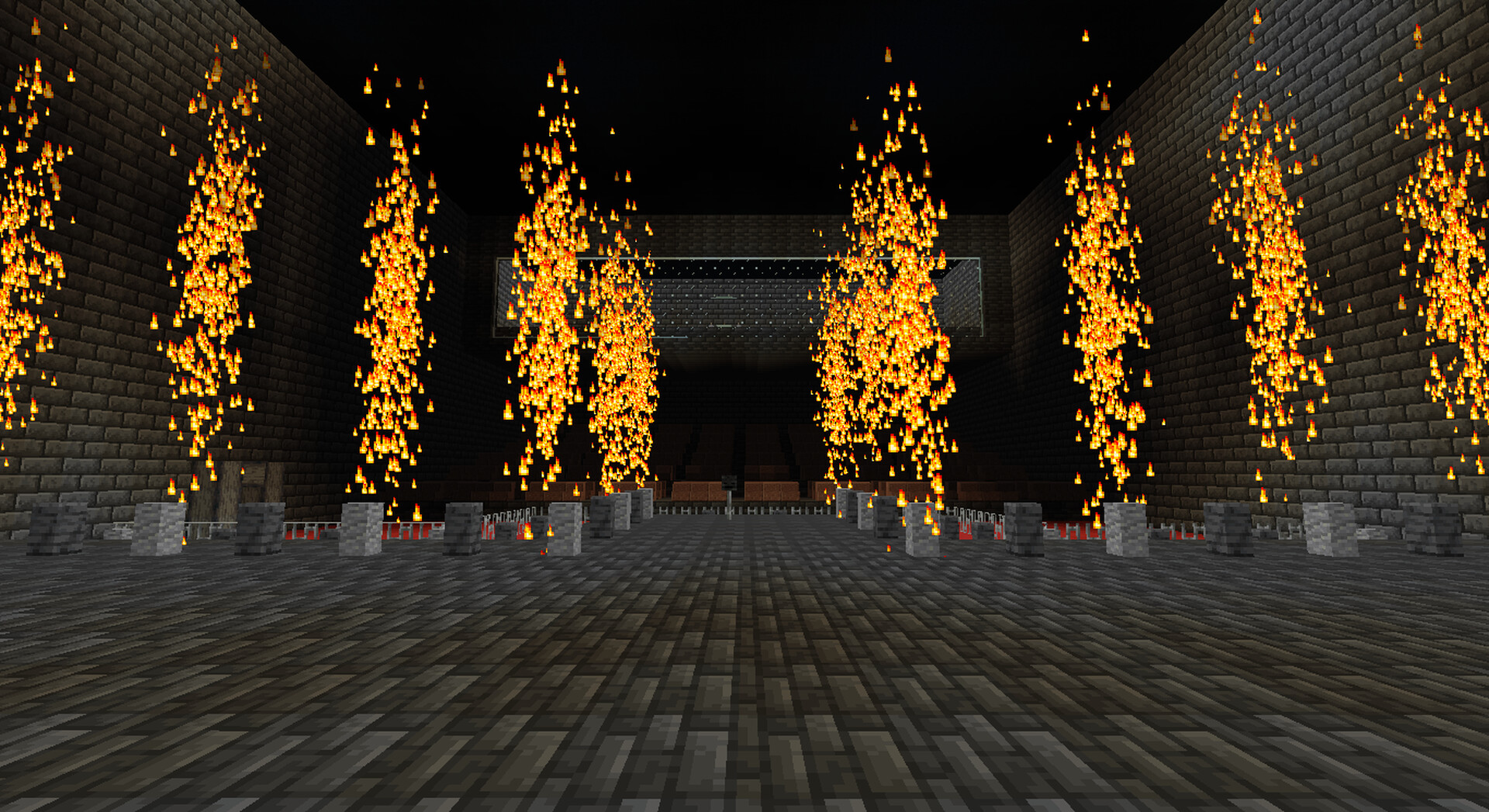 Stage for concerts or whatever (WITH WORKING COMMANDS) Minecraft Map