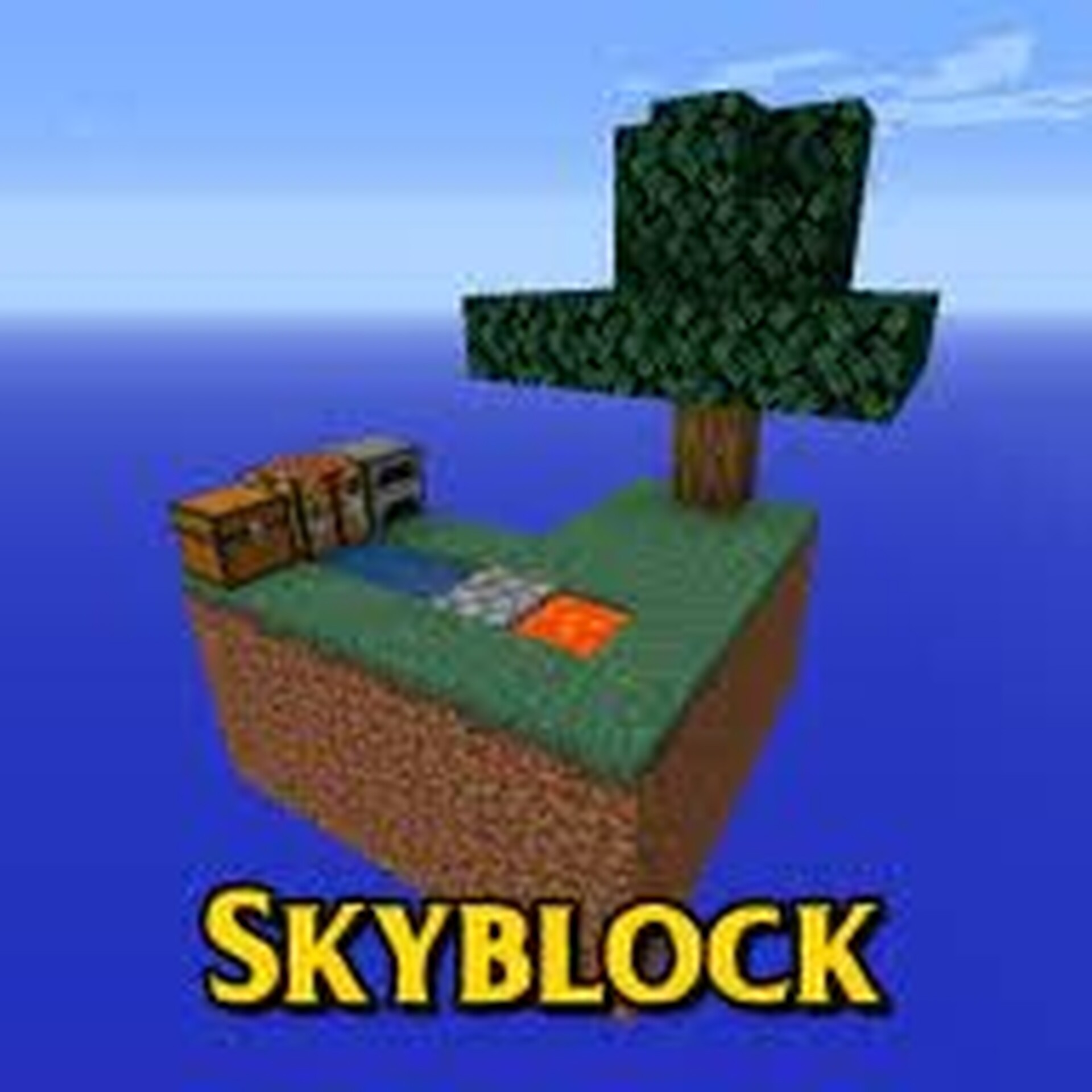 One Block skyblock any version Minecraft Map
