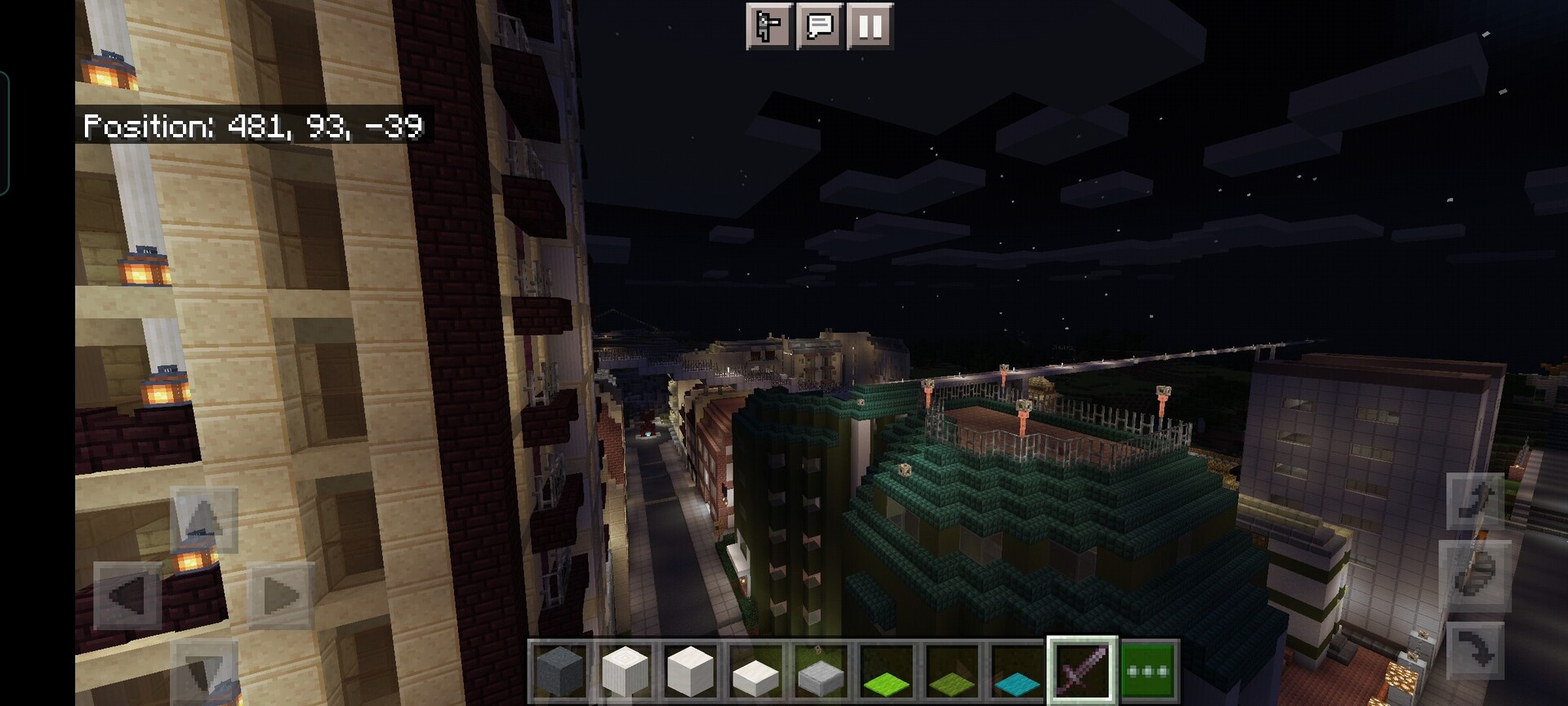 A French town with its Street houses 11 scaled Minecraft Map