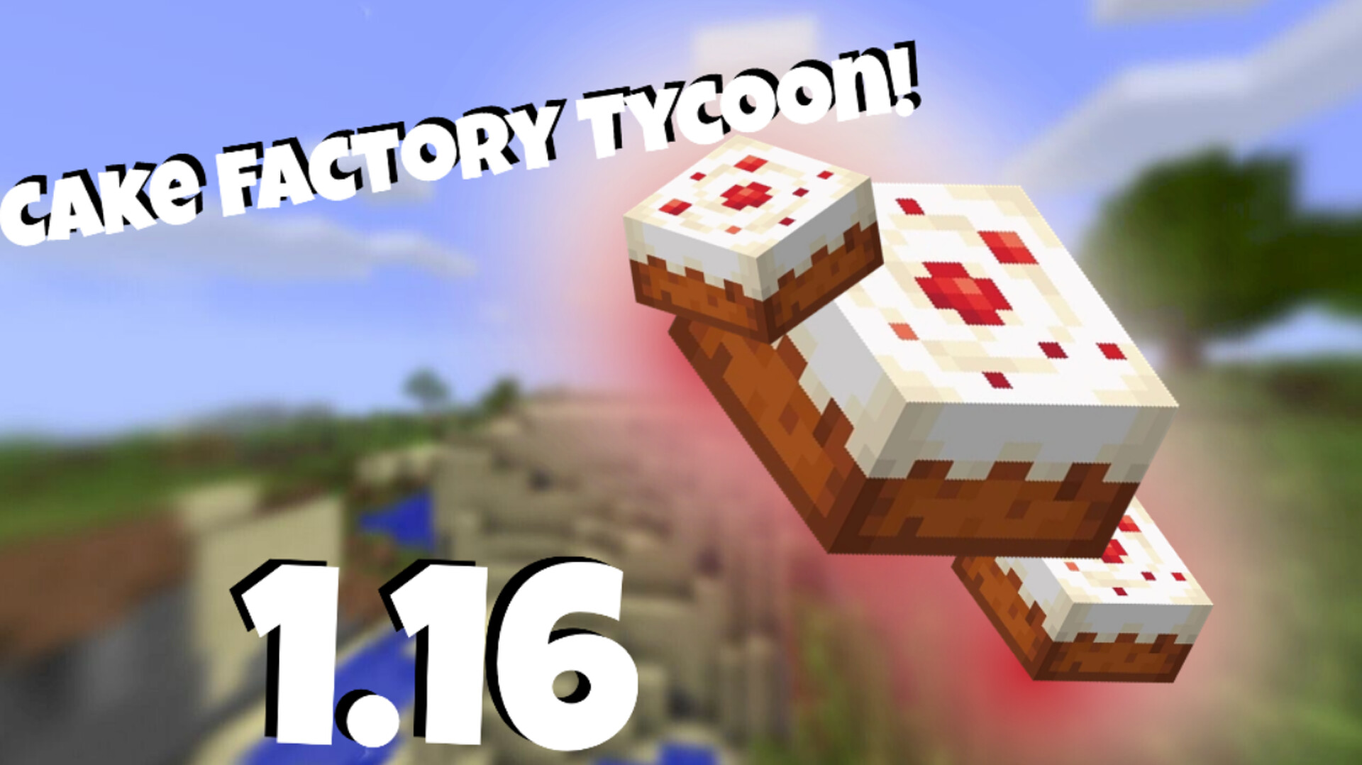 Cake Factory Tycoon! Singleplayer (1.16.4) Minecraft Map