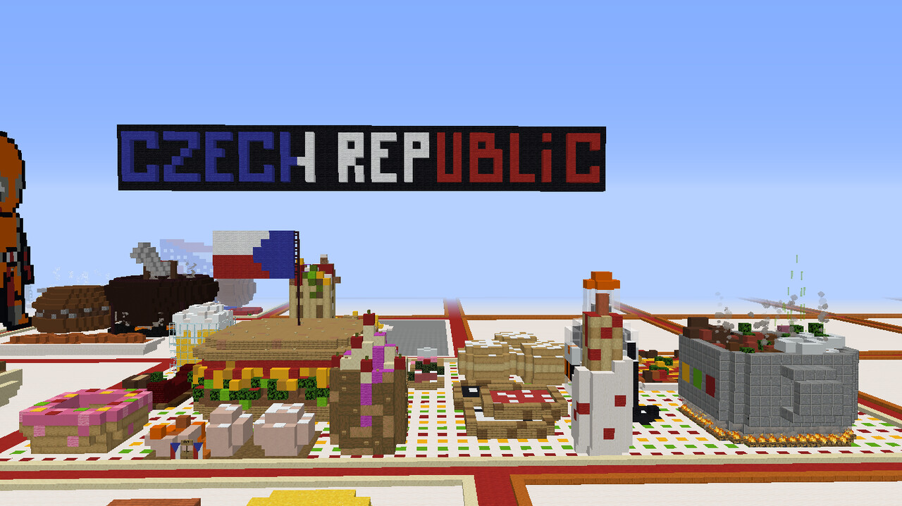 Food Festival Build Battle Fruitlab Server Event Minecraft Map