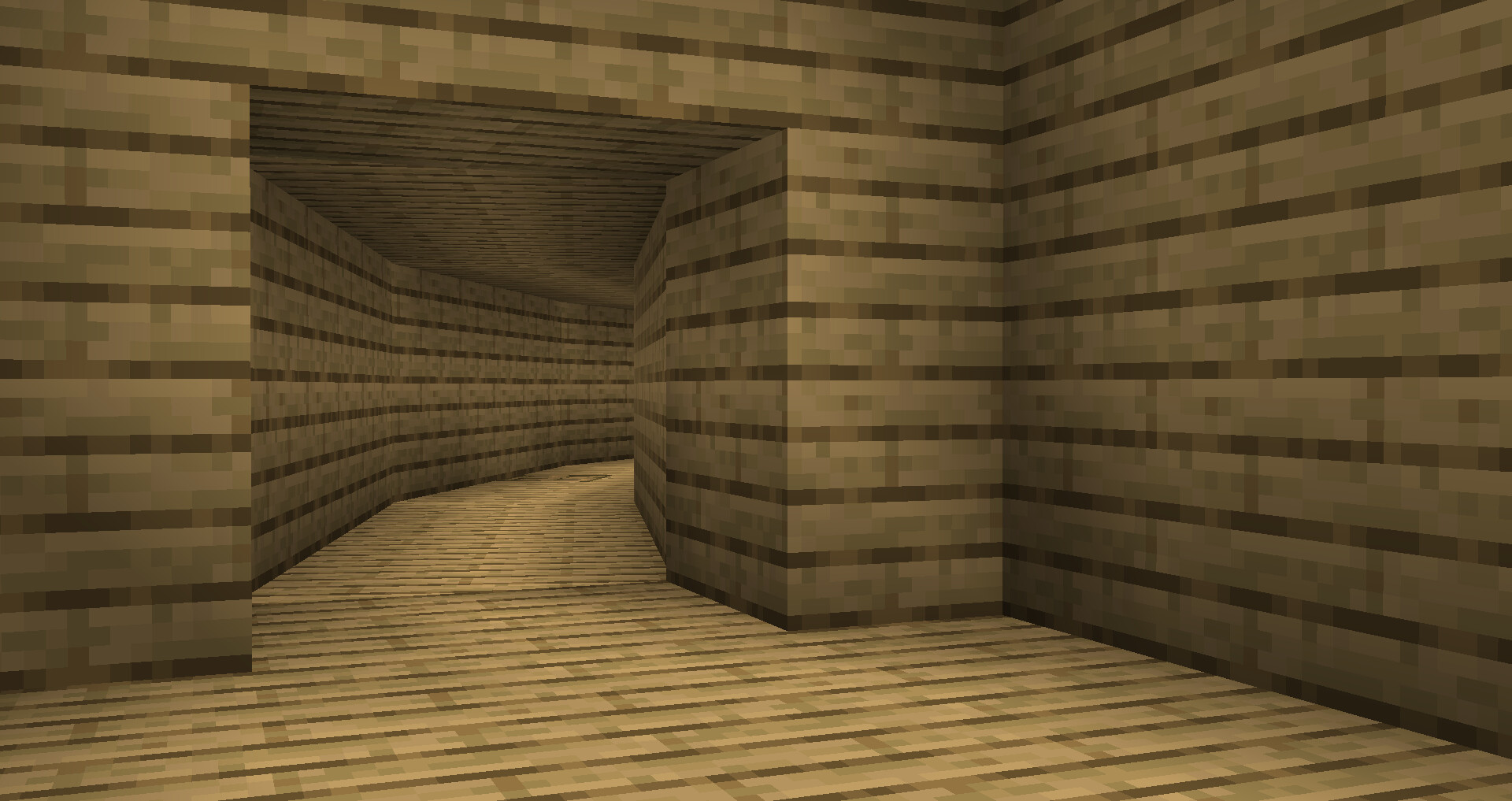 Non Euclidean Escape Room Minecraft Map