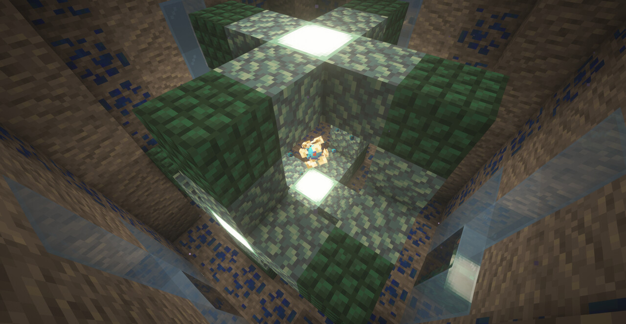 Funtazer's Underwater House for Minecraft Cave Update Creative Build